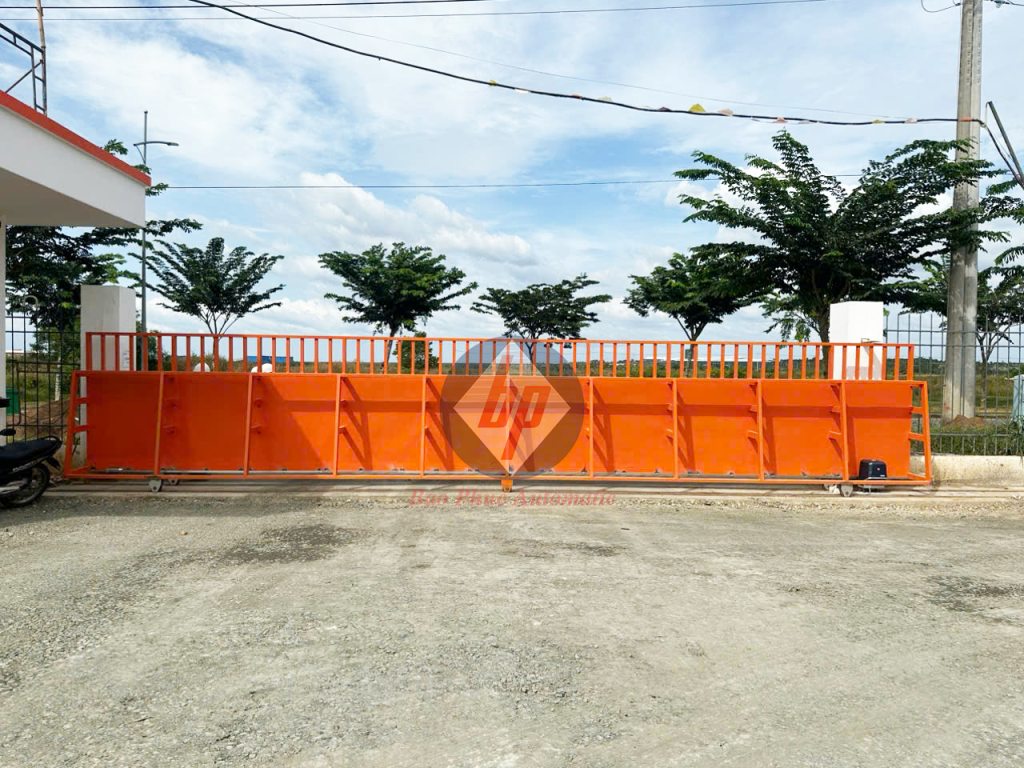 "Cổng lùa tự động – giải pháp hiện đại, tiết kiệm không gian và tiện nghi."